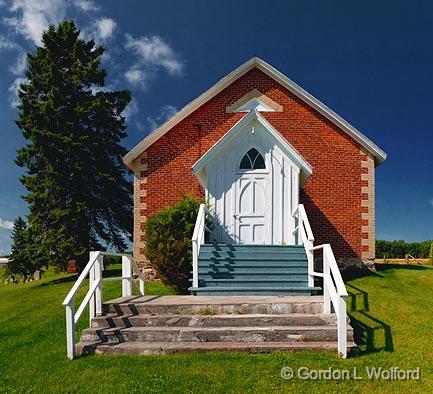 Country Church_04459-61.jpg - Hobart Memorial ChurchPhotographed near Orillia, Ontario, Canada.